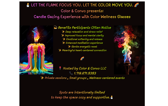 Through Color into Flame by Color & Convo LLC