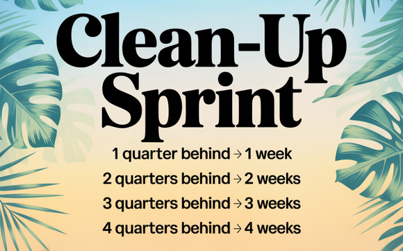 Behind on your books? Get caught up in 7 days with our Speedy Return Guarantee! Local Hawaii expertise you can trust. 🌺 by Kapili Bookkeeping Inc.