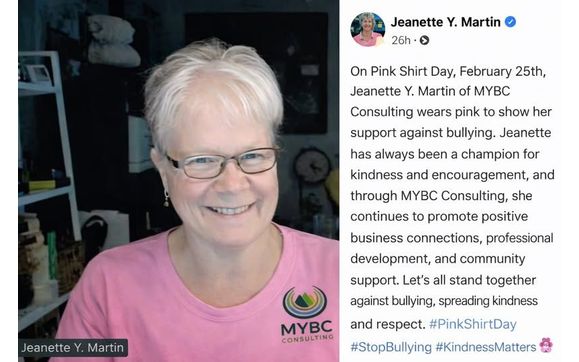 Wear Pink to End Bullying by MYBC Consulting