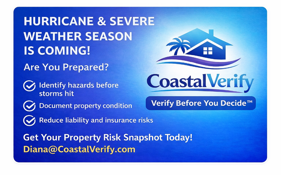 🌪️ Hurricane & Severe Weather Season Is Coming — Are You Prepared?  by CoastalVerify - Formerly Keeler Notary & Fingerprinting