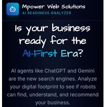 AI-Readiness Consulting - Are YOU ready? by Mpower Web Solutions | AI & Digital Marketing, E-Commerce & Web Design/Development