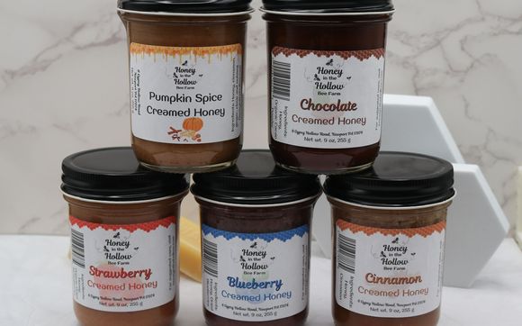 Creamed Honey by Honey in the Hollow Bee Farm