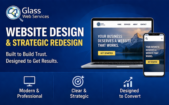Website Redesign or New Build? Strategic Web Solutions for Small Businesses by Glass Web Services