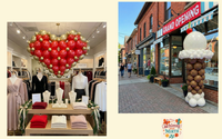 Retail Event Balloon Decor by Whimsy and Mirth Balloon Artistry and Props