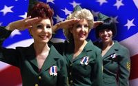 USO Tribute is perfect for America's Patriotic Celebration! by Characters and More,LLC