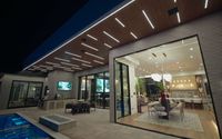 Linear lights, video wall, outdoor tv by TEK-IT Audio Video Network Automation