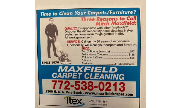 Furniture / Carpet Cleaning  by Maxfield Carpet Cleaning