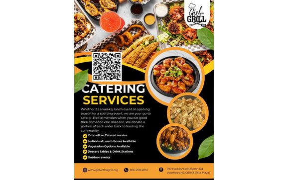 Catering services by Girl with A Grill Restaurant