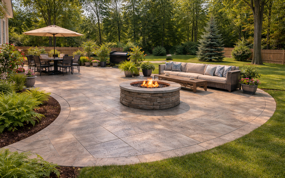 Concrete Patios by Construction Completed