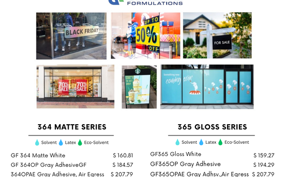 Performance Vinyl by Orbano Sign Supplies