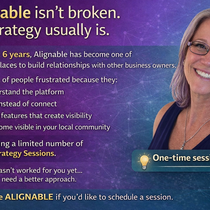 Private-Alignable Strategy Session by Relationship Marketing-Business With Purpose-Founding Alignable Alliance Ambassador