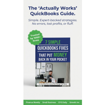 7 Simple Quickbooks Fixes That Put Money Back in Your Pocket by Smart Bookkeeping Partner