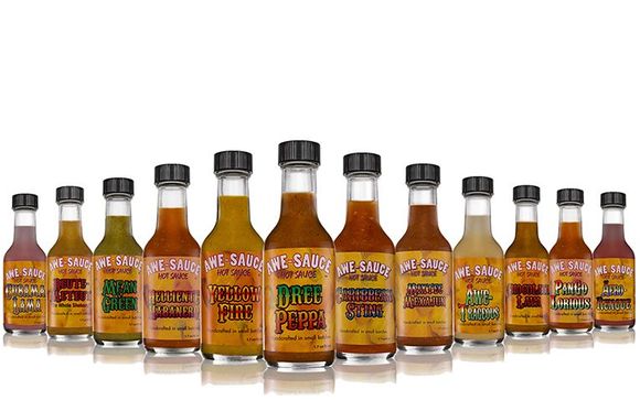 AWE-SAUCE Gourmet Hot Sauce by JAM. Foods & Services