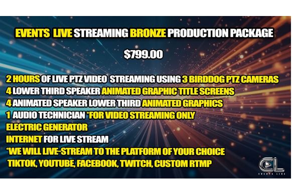 Events Live Bronze Package by Metaverse Blockchain Inc