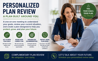 Personalized Plan Review by Marquell Evans, Financial Services Professional