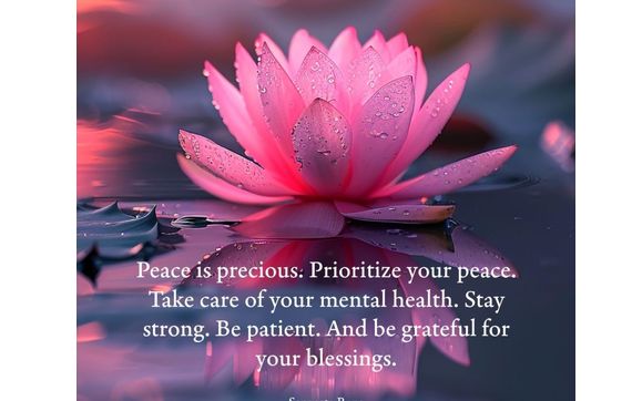 Prioritize your peace by Art of yoga therapy