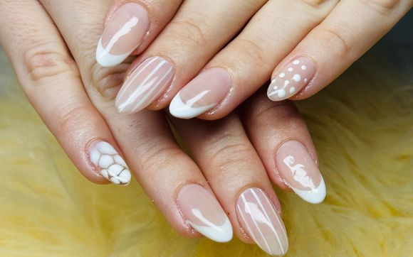 French Manicures by Dalux Nail Salon Pooler GA Luxury High-End