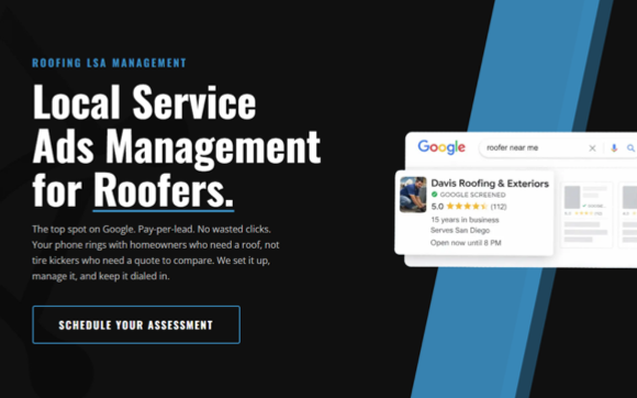 Local Service Ads for Roofers by Huddle Web Works
