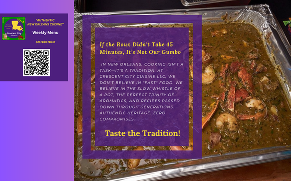 Taste the Tradition by Crescent City Cuisine LLC