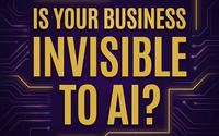 Is Your Business Invisible to AI? by Sue Brooke Business Growth Strategist | Marketing Consultant | Speaker | Author | Publisher