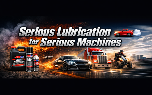 Serious Lubrication for Serious Machines 🚗💨 by Synthetic Power  (AMSOIL)