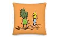 Clock Heads - Art Cushion by Art First | Cushion Second