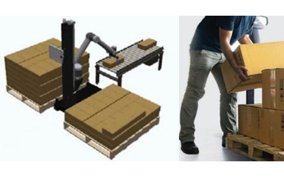 Palletizing Equipment by Associated Packaging Inc