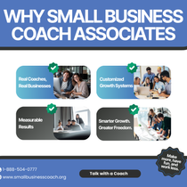 Why Small Business Coach Associates by Inc 500 Founder, SBA's Small Business Person of the Year, Founder of Small Business Coach & Associates