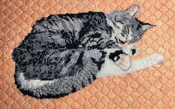 Custom Needlepoint Portraits by Blister's Needlepoint