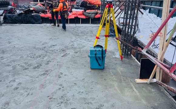 Grid line stakeout survey  by Autar Associates Inc-Land Surveying,P.C.