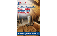 Water Heater Repair by Central Heating & Cooling of MS Inc