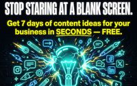 FREE Idea Generator Tool - by Simple2Create by  Simple Online Business Development