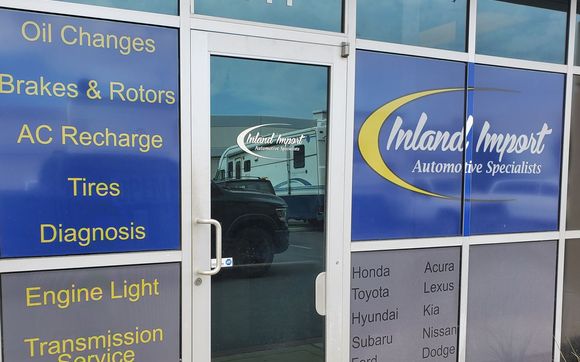 Window Lettering by Buck Signs & Graphics