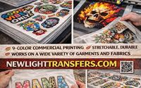 Custom DTF Transfers – Vivid Colors • Hot Peel • Fast Turnaround by New Light Promos