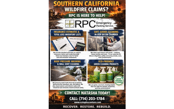 Affected by Fires? by Resto Plus Contents Inc