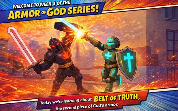 Armor of God Kids - The Belt of Truth by Kids Bible stories