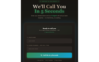20% Off Your Website Refresh With Built In AI Call Back Agent by CallsMade4U Telecom Solutions