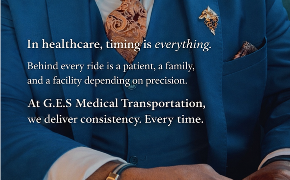 We work with hospitals, facilities, and families who need medical transportation  by G.E.S Medical Transportation