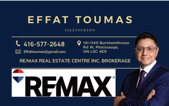 Seller Representation by Effat Toumas