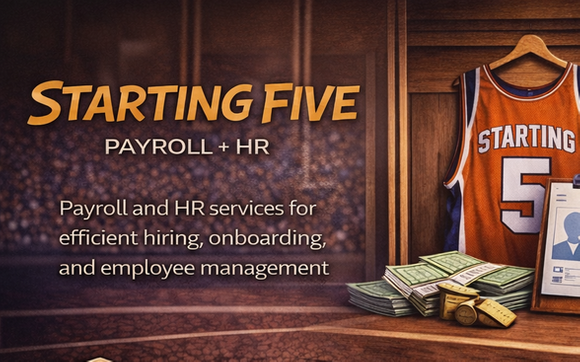 Starting Five - Payroll + HR by Phil Pallifrone