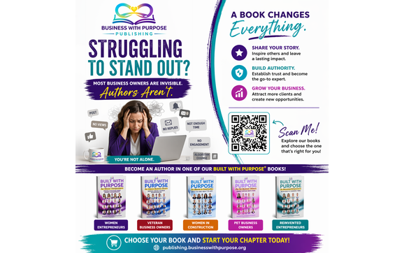 👉 Become a Published Author in a #1 Bestselling Book by Sue Brooke ~ Business with Purpose