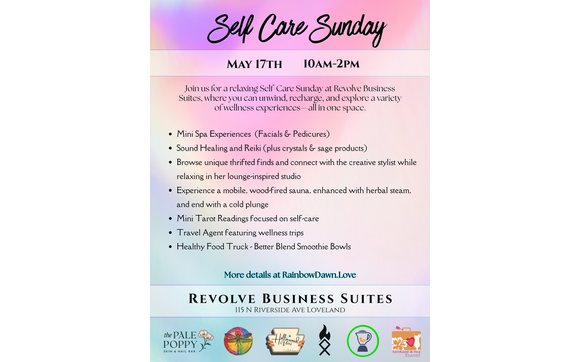 Self-Care Sunday in Loveland  by Rainbow Dawn Energy Wellness