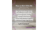 I offer flexible, behind-the-scenes business support depending on what’s needed. This can include: by Soulful Structure Studio