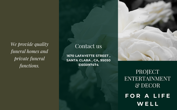 Funeral by Project Entertainment and Decor