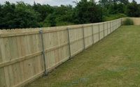 Privacy Fence by Boundary Line- Fencing Solutions