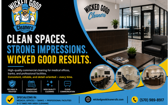 Commercial Cleaning Services by Wicked Good Cleaners, LLC