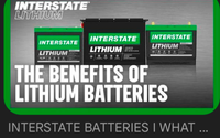 New proven tested lithium line of batteries. by Interstate All Battery Center
