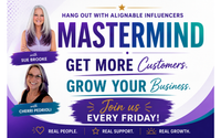 MASTERMIND! Hang out with Alignable Influencers! by Sue Brooke Business Growth Strategist | Marketing Consultant | Speaker | Author | Publisher