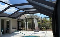 Full screen enclosure restoration by Screen Kings Restorations, LLC