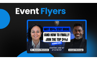 Event Flyers by Personal Brand Storyteller